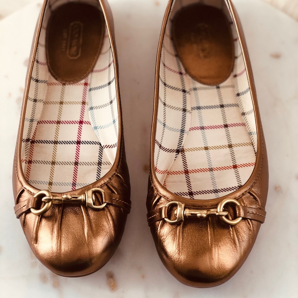 #Coach #balletflats